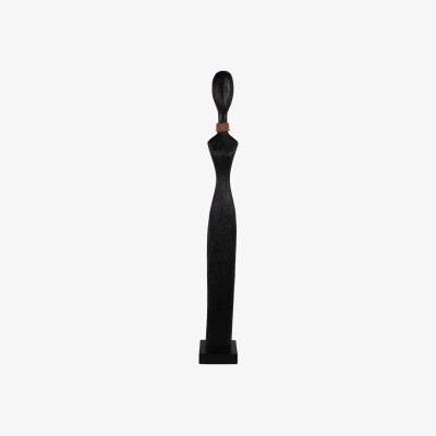Olivia's Libra Interiors Abstract Female Sculpture Black Large