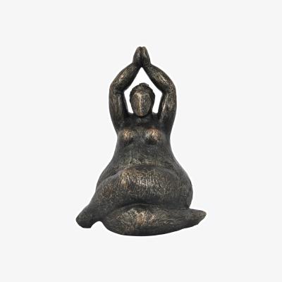 Olivia's Libra Calm Neutral Collection - Iris Praying Feminine Form Resin Sculpture | Outlet