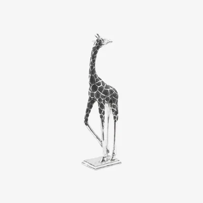 Olivia's Libra Giraffe Sculpture Head Back
