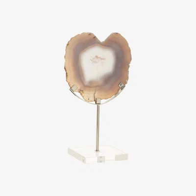 Olivia's Olivia's White And Silver Agate On Stand