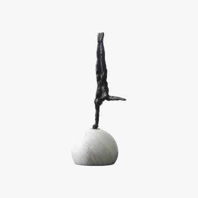 Olivia's Liang & Eimil Handstand Sculpture Dark Bronze