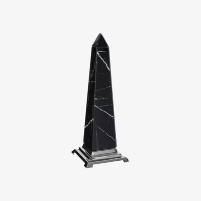 Olivia's Olivia's Large Black Marble Effect Sculpture