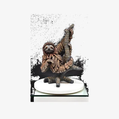 Downtown Edge Sloth Sculpture