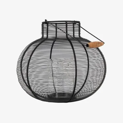Downtown Hispi Large Lantern - Black