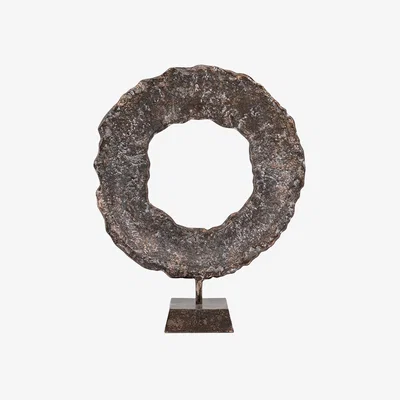 Perch and Parrow Chisel Circle Sculpture