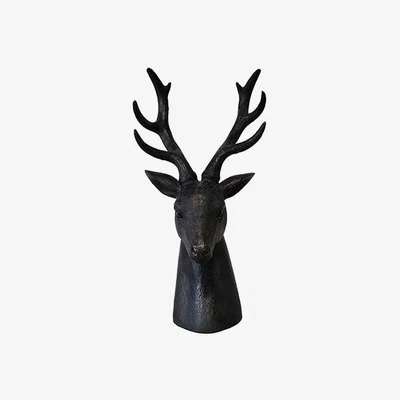 Perch and Parrow Sika Stags Head- Pack of 2