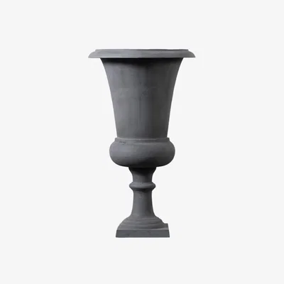 Perch and Parrow Brinkdale Urn in Antique Grey Large