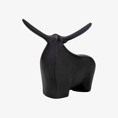 Pagazzi Jagna Black Bull Ornament Small