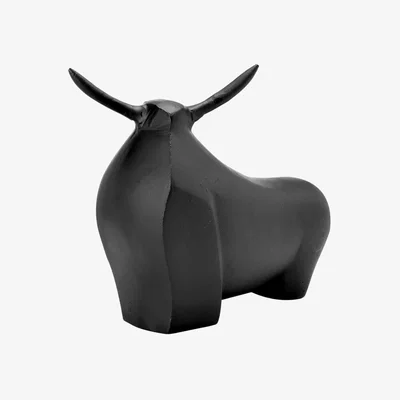 Pagazzi Jagna Black Bull Ornament Large