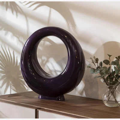 Quatropi Flam & Luce Sculpture Biot Violine Purple