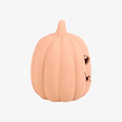 The Range Timeless Terracotta Pumpkin Decoration For Halloween - Brown / 14cm