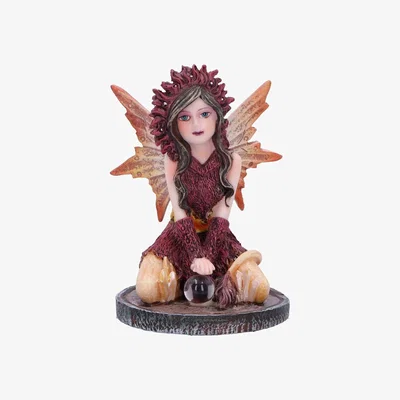 The Range Poppy Red Crystal Fairy Figurine - 9.5cm