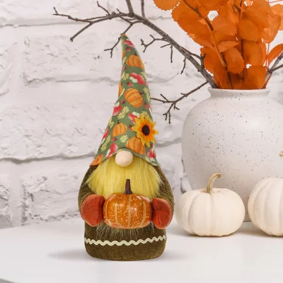The Range Lifeideas Handmade Autumn Harvest Gnome Decoration - Multicoloured