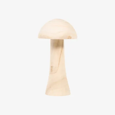 The Range Wood Mushroom Ornament - Natural