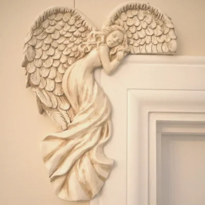 The Range Angel Door Frame Ornaments - Ivory