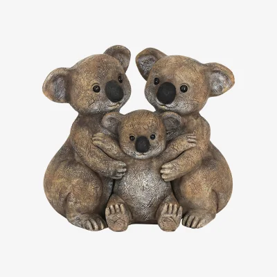 The Range Koala Family Togetherness Ornament - Brown
