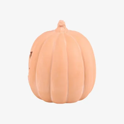 The Range Timeless Terracotta Pumpkin Ornament For Halloween Decor - Brown