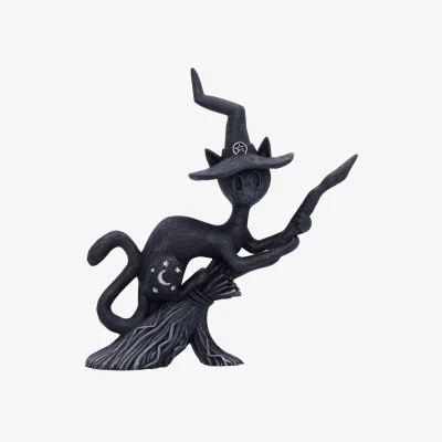 The Range Spell Cat Black Figurine  - Bewitch / 12cm / 6cm