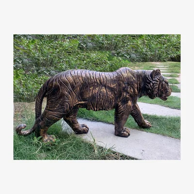 The Range Bronze Tiger Statue