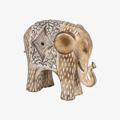 The Range Wooden Jewel Elephant