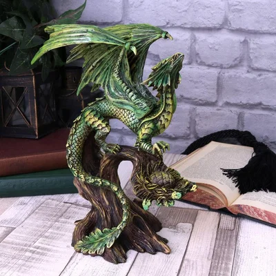 The Range Adult Forest Dragon Figurine By Anne Stokes - 25.5cm
