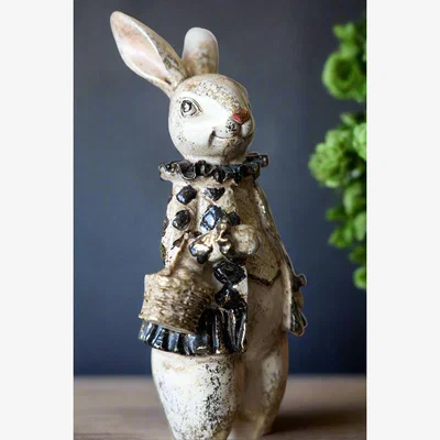 Rockett St George Fabulous Standing Tall Rabbit in Gold