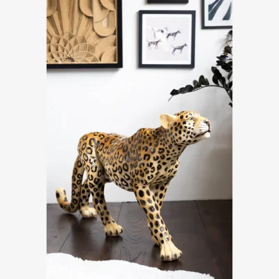 Rockett St George Large Leopard Statue