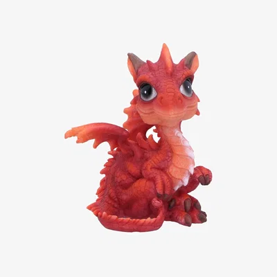 The Range Fire Dragonling Red Figurine  - 12cm