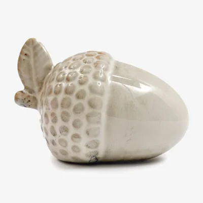 The Range Autumn Charm 10Cm Ceramic Acorn Ornament - Brown