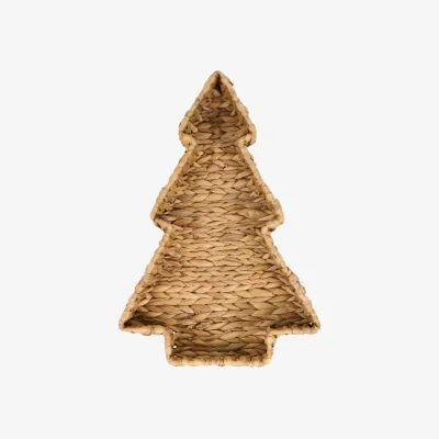 The Range Water Hyacinth Tree Tray - Natural