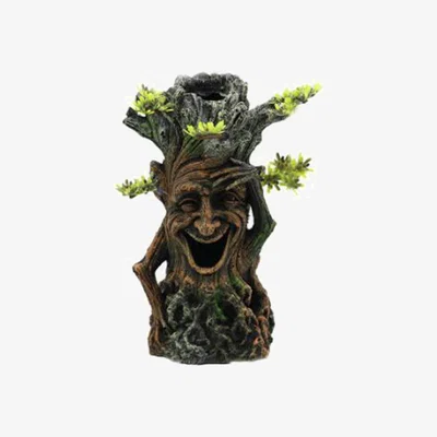 The Range Creative Resin Figure Sculpture Ornament Tabletop Balcony Decor - Dark Green