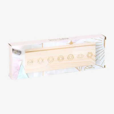 The Range Chakra Harmony Tarot Card Stand Display - Brown
