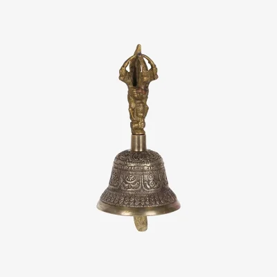 The Range Antique Altar Bell For Rituals And Celebrations - Gold