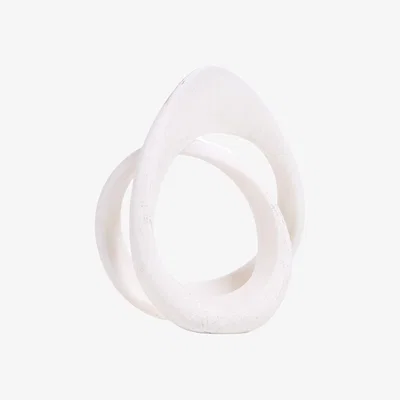 The Range Abstract Sculpture - White