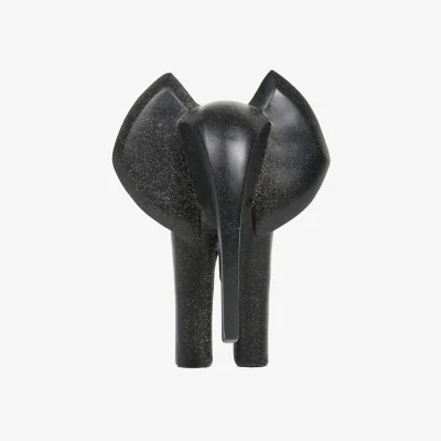The Range Elephant Ornament - Black