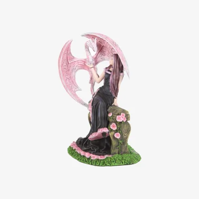 The Range Mystical Bond Dragon Figurine - Multicolor