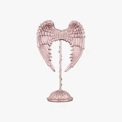 The Range Blush Angel Wings Ornament