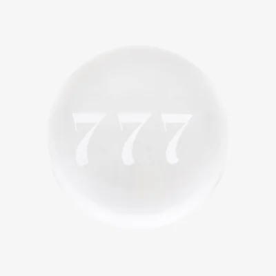 The Range 777 Angel Number Crystal Ball For Divine Guidance - Natural