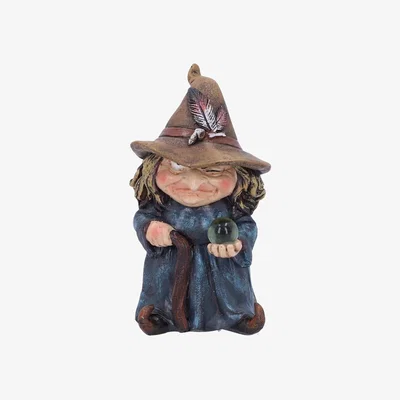 The Range Trouble Small Witch and Crystal Ball Figurine - 9.7cm