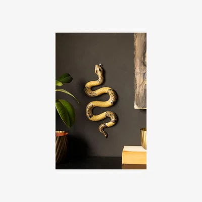 Rockett St George Ceramic Snake Wall Art