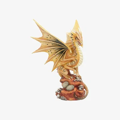The Range Adult Desert Dragon Figurine By Anne Stokes - 24.5cm