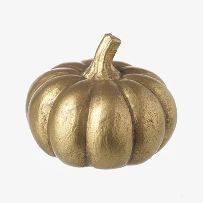 The Range Gold Pumpkin Ornament  - Gold