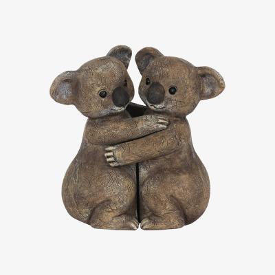 The Range Koala Couple Mini Ornament - Brown