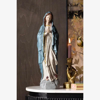 Rockett St George Antique-Style Santa Maria Have Faith Ornament