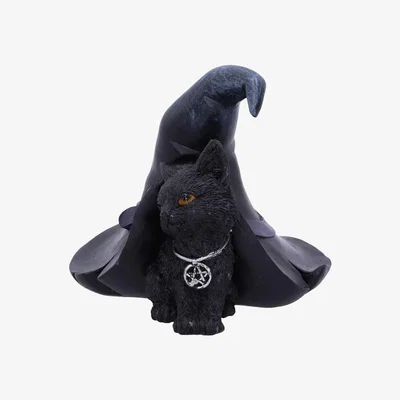 The Range Witches Cat and Hat Figurine - Prue  - 10.5cm