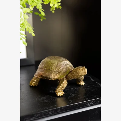 Rockett St George Gold Tortoise Ornament