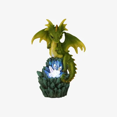 The Range Crystal Peak Dragon Illuminating Figurine - 18cm