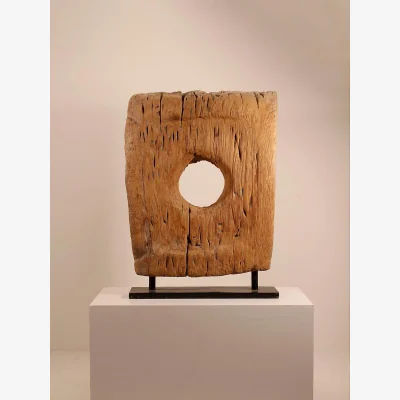 Soho Home Vintage Weathered Sculpture, Wood