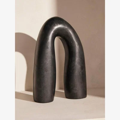 Soho Home Anderson Marble Décor Arch, Black