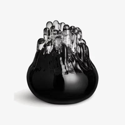 Tobias Oliver Kosta Boda | Polar Votive Black | 200 mm
